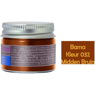 Afbeelding van Bama Repair Creme Gladleer Middenbruin