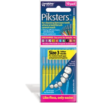Afbeelding van Piksters Geel 3 0.60mm 10 stuks