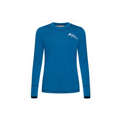 Afbeelding van Vaude Longsleeve, Dames, Maat: 42, Shore blue