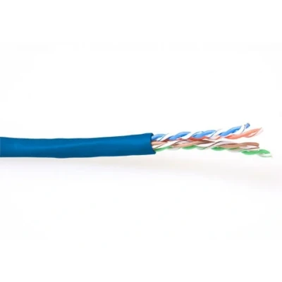 Afbeelding van ACT CAT6 U/UTP PVC soepel patch blauw 100 m