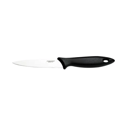 Afbeelding van Fiskars groentemes, Essential, totale lengte: 22 cm, roestvrij staal/PP plastic, Zwart, 1065568
