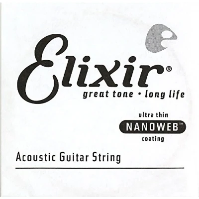 Afbeelding van Elixir® Strings 80/20 bronzen losse snaar voor akoestische gitaar met NANOWEB® Coating (.056)