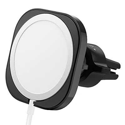 Afbeelding van Spigen Mag Fit Telefoonhouder Auto Car Mount Designed for Magsafe (Oplader niet inbegrepen en vereist USB C autolader)