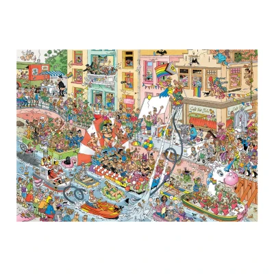 Afbeelding van Jan van Haasteren Celebrate Pride! legpuzzel 1000 stukjes
