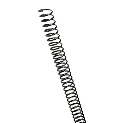 Afbeelding van GBC ColorCoil Bindruggen Zwart 6mm (100)