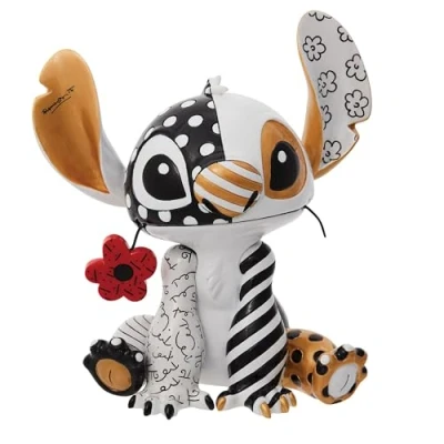 Afbeelding van Enesco Disney by Britto Stitch Midas beeldje, groot, 18 cm veelkleurig