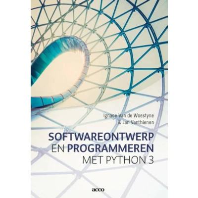 Afbeelding van 9789463448192 Softwareontwerp en Programmeren met Phython 3