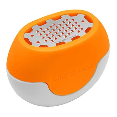 Afbeelding van Microplane FlexiZesti fijn zester rasp Oranje voor sinaasappels, citroenen en andere citrusvruchten