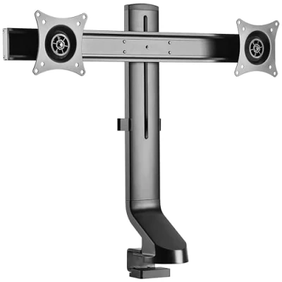 Afbeelding van RICOO monitorhouder tafel, Dual Monitor arm voor 13 27 inch, 2 monitoren, beeldschermhouder monitoren TS3811, monitorarm, VESA, beeldschermstandaard