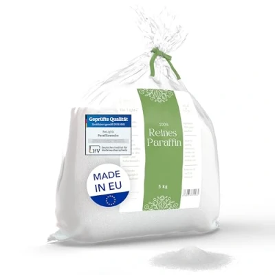 Afbeelding van 5 kg kaarsenwas, granulaat, paraffinewas