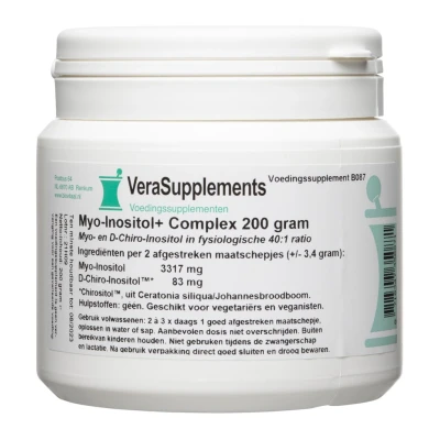 Afbeelding van VeraSupplements Myo Inositol+ Complex 200GR