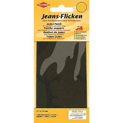 Afbeelding van Jeans strijkpatch Military