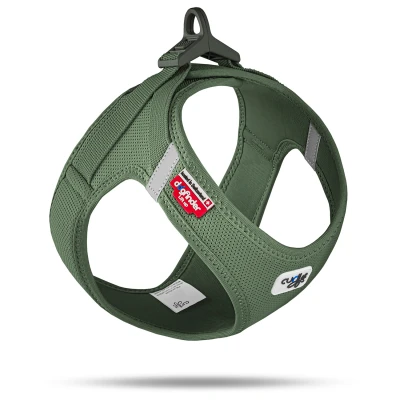 Afbeelding van Curli Clasp Vest Harness Air Mesh Mosgroen Hondentuig 33.9 38.2 cm