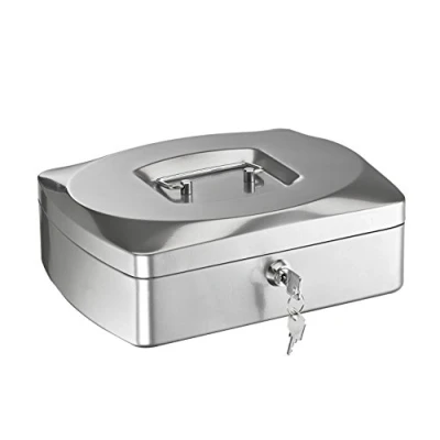 Afbeelding van ALCO Albert 8420 36 geldcassette, 255 x 200 90 mm, zilver