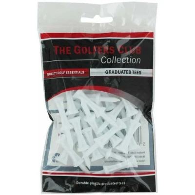Afbeelding van Golfers Club stap hoogte tees, Step Height Tees wit. 31 mm