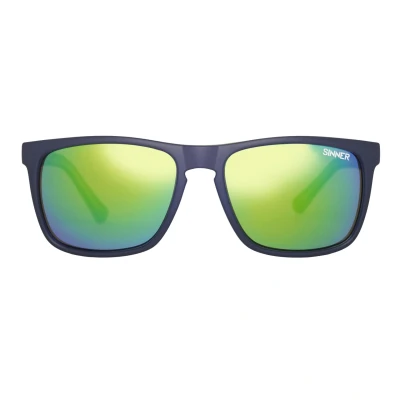 Afbeelding van Sinner Heren Zonnebril Oak 50 Matte Dark Blue/green Cx