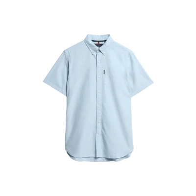 Afbeelding van Superdry Overhemd, Heren, Maat: Large, Classic blue