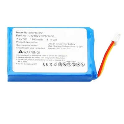Afbeelding van Fayerkar Geschikt voor B&amp;O Beoplay P2 Bluetooth audio accu (lithium polymeer 7,4 V 1100 mAh)