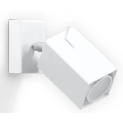 Afbeelding van Muurlamp MERIDA wit wandlamp met spot draaibaar GU10 IP20 230V