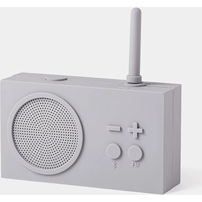 Afbeelding van Lexon Tykho 3 FM radio Bluetooth® luidspreker van W Ultimate Grey