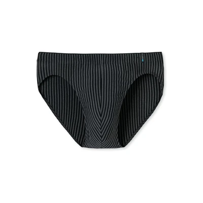 Afbeelding van Schiesser Supermini Slip, Heren, Maat: Small, Blauschwarz