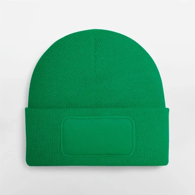 Afbeelding van Beechfield Original Patch Beanie B445 Kelly Green