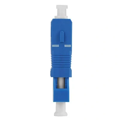 Afbeelding van Glasvezeladapter Fiber Optic Adapter, SC stekker naar LC bus Singlemode Hybrid Optical Adapter Converter voor netwerk en optische communicatie