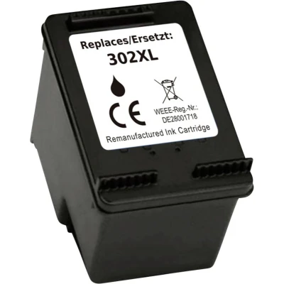 Afbeelding van Renkforce Inktcartridge vervangt HP 302XL, F6U68AE Compatibel Zwart RF 5633222