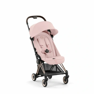 Afbeelding van Cybex Coÿa Buggy Peach Pink Rosegold Frame
