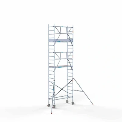 Afbeelding van Gevelvrije rolsteiger 0.75x1.90x7.20m werkhoogte &quot;lichtgewicht platformen&quot;