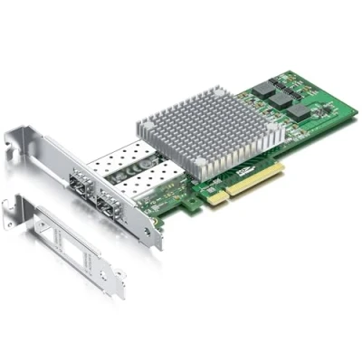Afbeelding van 10 GB PCIE Netwerkkaart voor Broadcom BCM57810S Controller, NIC PCI Express X8 Netwerk Interface Card, Dual SFP+Poorten Fiber Server Adapter