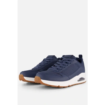 Afbeelding van Skechers Uno Fastime Sneakers blauw Heren Maat 46