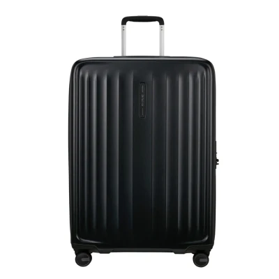 Afbeelding van Samsonite koffer Fyrm vergrootbare spinner 77 cm Zwart