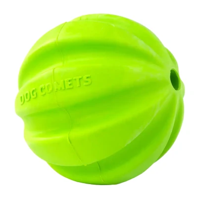 Afbeelding van Dog Comets Ball Hale Bopp Hondenspeelgoed 7 cm Groen Medium