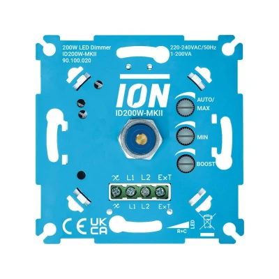 Afbeelding van LED Dimmer Inbouw 0,3 200 Watt ION INDUSTRIES