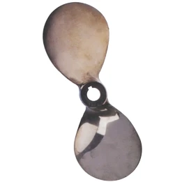 Afbeelding van Radice 2 blads bronzen scheepsschroef type k11 12x08 asgat diameter 25mm conus 1:10 rechts