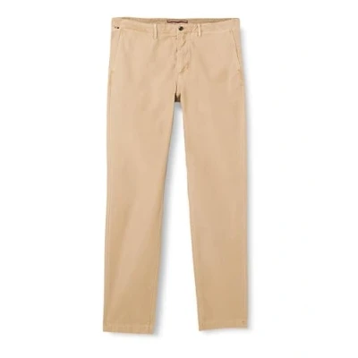 Afbeelding van Tommy Hilfiger Heren Chino Chelsea Gabardine GMD Batique Kaki 32W/32L, Khaki, 32W / 32L