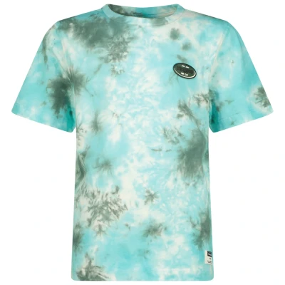 Afbeelding van Vingino T shirt Houc met all over print aquablauw/groen