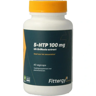 Afbeelding van Fittergy 5 HTP 100 mg griffonia extract 60 capsules