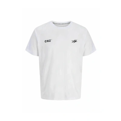 Afbeelding van Jack &amp; Jones Tshirt print, Heren, Maat: Large, Bright white
