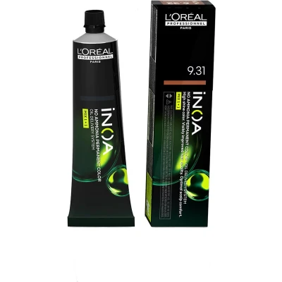 Afbeelding van Permanente Kleur L&#039;Oreal Professionnel Paris Inoa Color Nº 9.31 Heel licht blond (60 g)