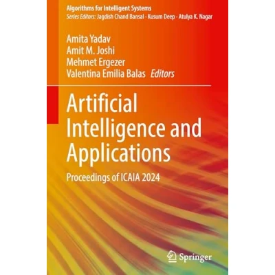 Afbeelding van Algorithms for Intelligent Systems Artificial Intelligence and Applications