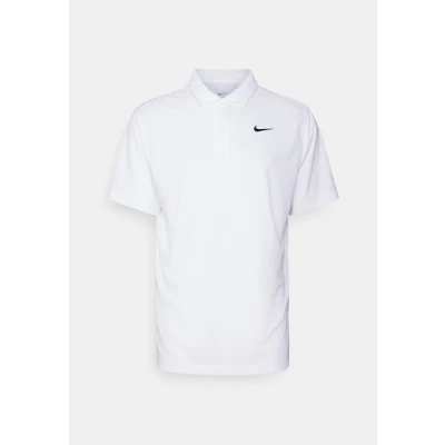 Afbeelding van Nike Performance M CT DF Solid Poloshirt, Heren, Maat: Small, White/black