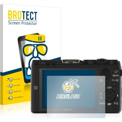 Afbeelding van BROTECT Glas Screen Protector voor Sony Cyber Shot DSC HX60V Schermbeschermer [9H Hardheid, Beschermglas Folie niet Gehard Glas]
