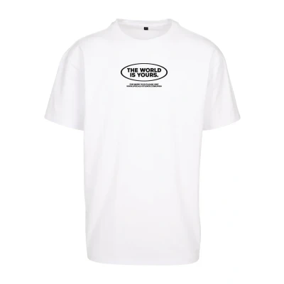 Afbeelding van Upscale by Mister Tee Herren Money Maker Tshirt print, Heren, Maat: XS, White