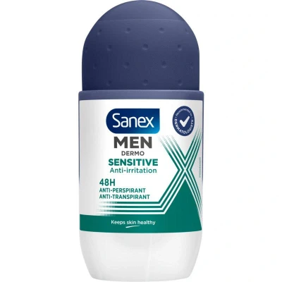 Afbeelding van 6x Sanex Deoroller Men Sensitive 50 ml