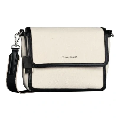 Afbeelding van TOM TAILOR Schoudertas Suzi Flap Bag No Zip Cream White Crème