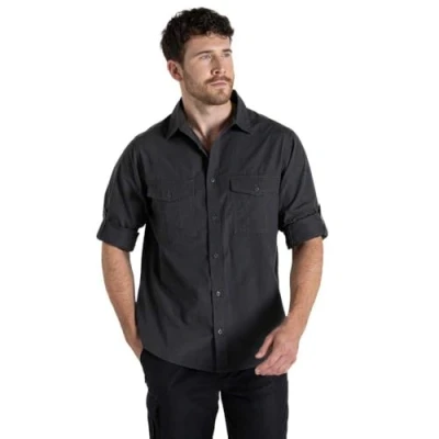Afbeelding van Craghoppers Expert Mens Kiwi lange mouw wandelshirt, Carbon Grijs, L
