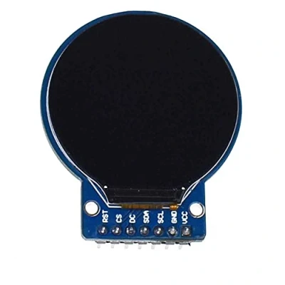Afbeelding van RELAND SUN 1.28 Inch Ronde TFT LCD Display Module RGB 240 * GC9A01 Driver 4 Draad SPI Interface 240x240 PCB