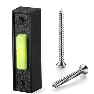 Afbeelding van Barabesty Universele Garage Deur Opener Schakelaar 41A4166 Bedrade Knop Zwarte Afwerking